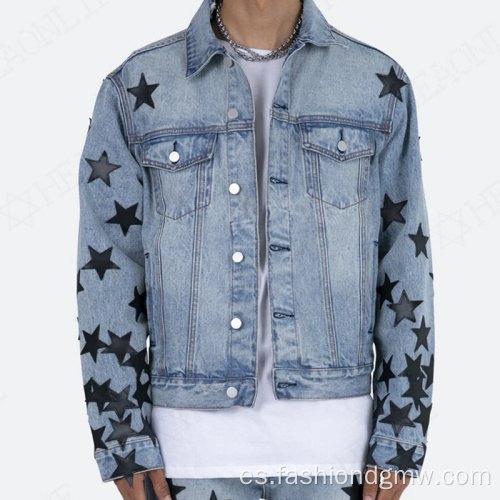 Chaqueta de jean de jean personalizada